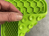 Small Anxiety Reducing Slow Feeding Lick Mat - Green