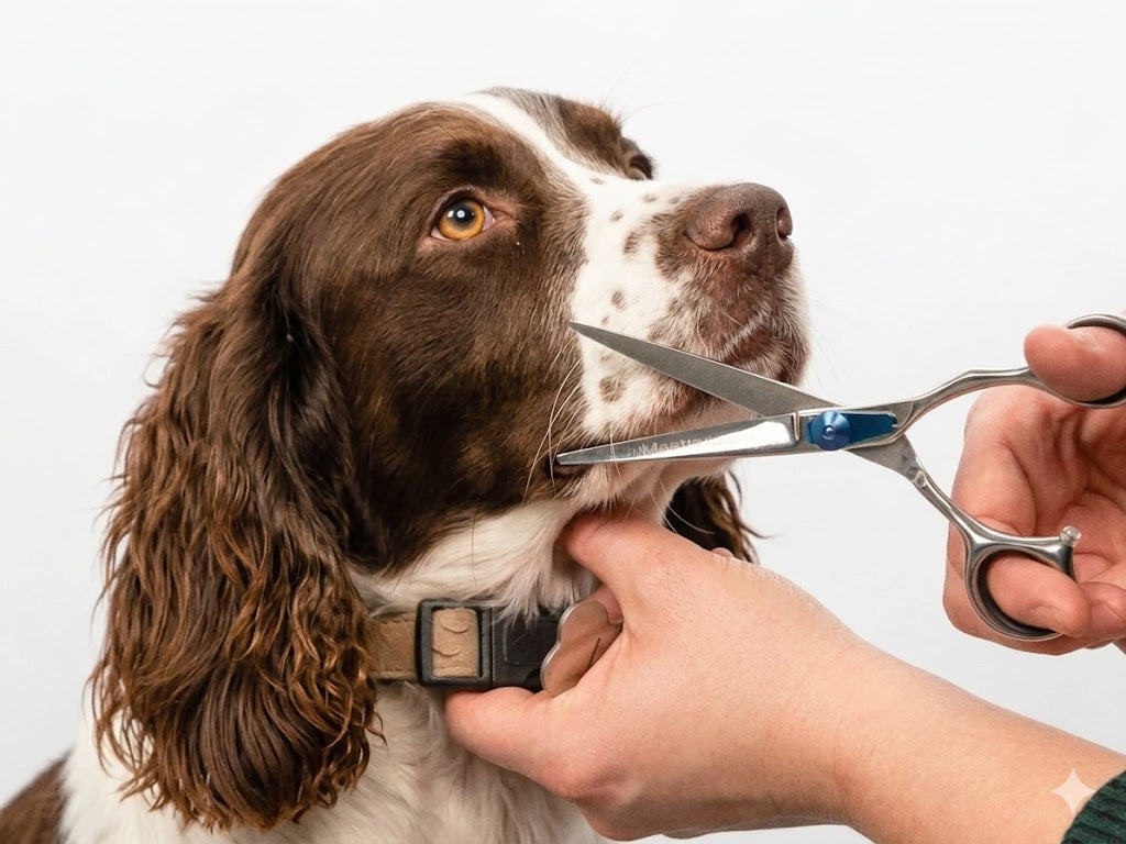 Springer Spaniel ESSENTIALS - Set of 4 Dog Grooming Scissors