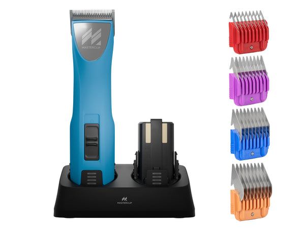 Cocker Spaniel Dog Clipper Set - Cordless MAX with 4 Comb Guides