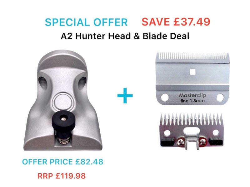 A2 Lister Style Head & Blade Deal - Hunter - Masterclip