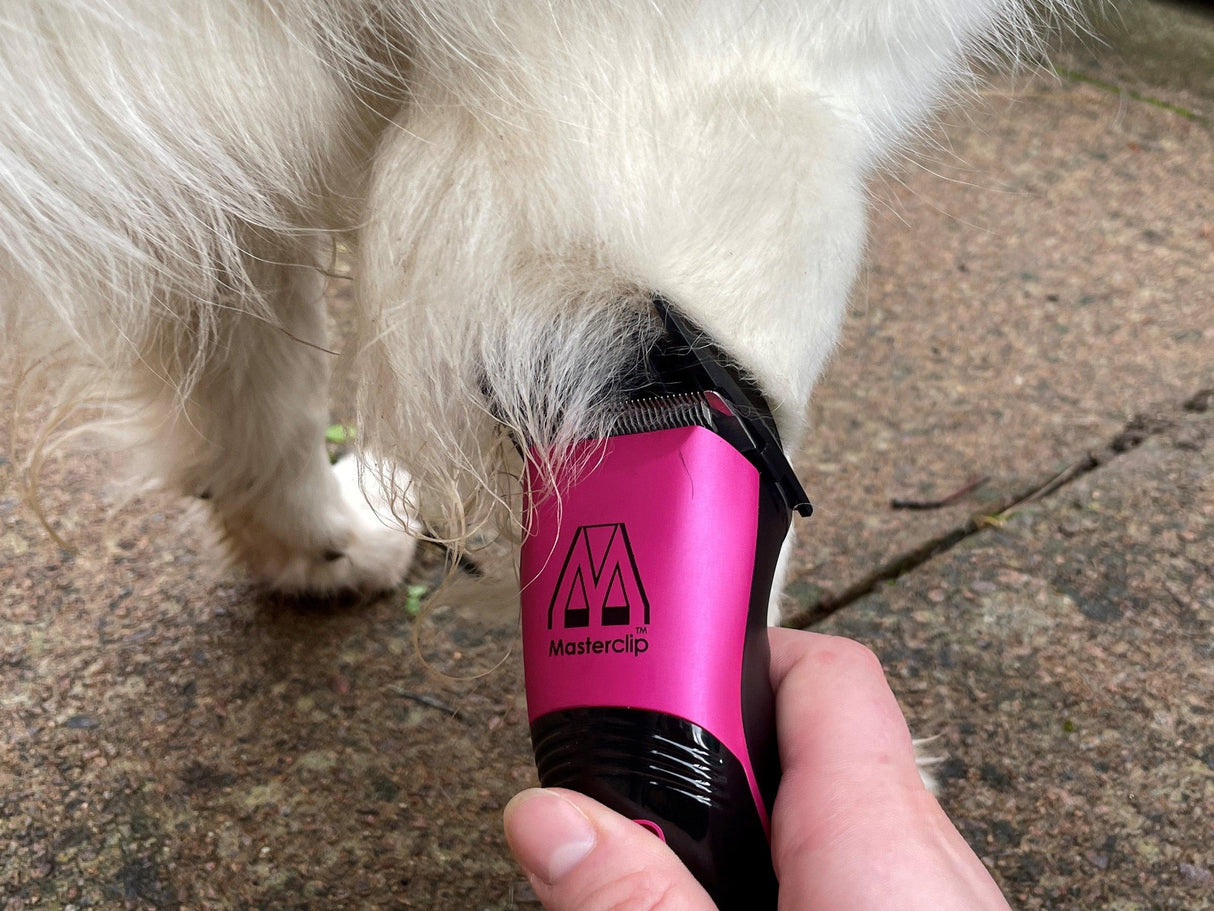 Ex-Demo Pink Showmate II Cordless Dog Trimmer - Masterclip