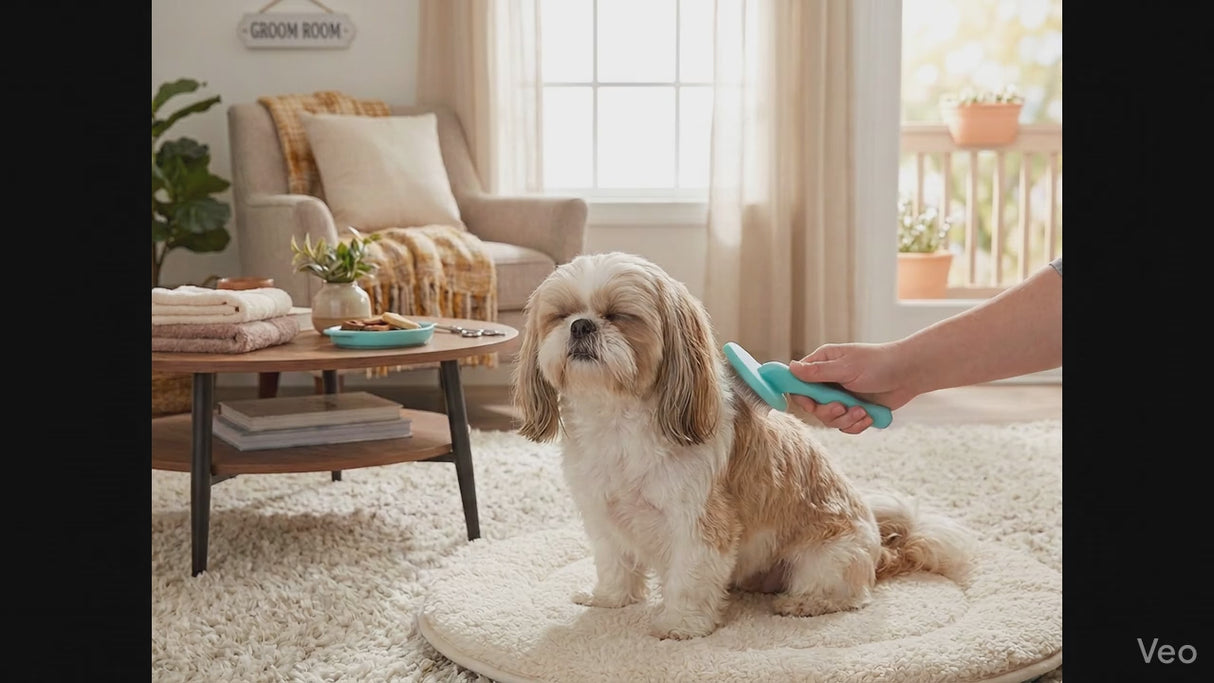 Shih Tuz Super Slicker Brush with Flexi-Pins