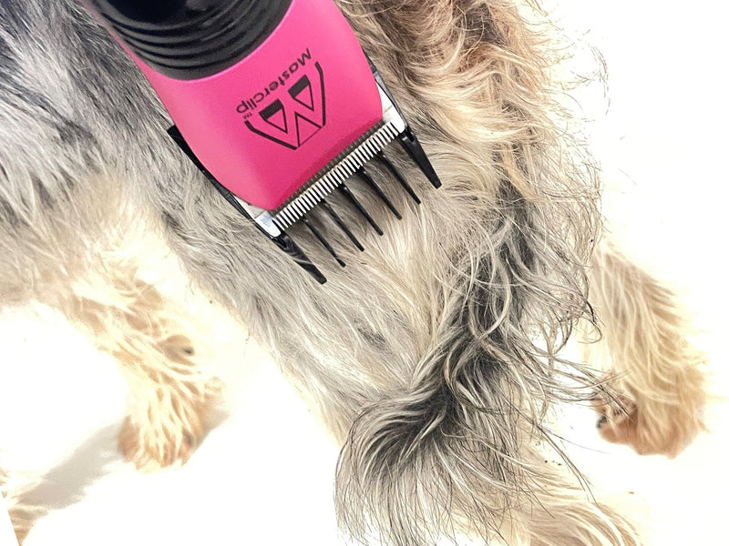 Professional | Pink Cordless Home Grooming Dog Clipper Set - Masterclip