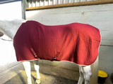 Ex Demo Horse Cooler Rug Red 6ft9