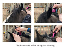 Load image into Gallery viewer, Showmate II Cordless Horse Trimmer - Blue - Masterclip