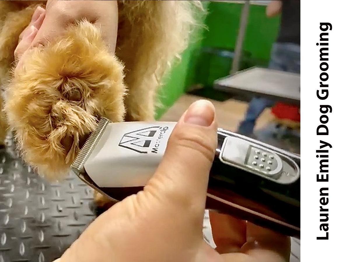 Silver Showmate II Cordless Dog Trimmer - Masterclip