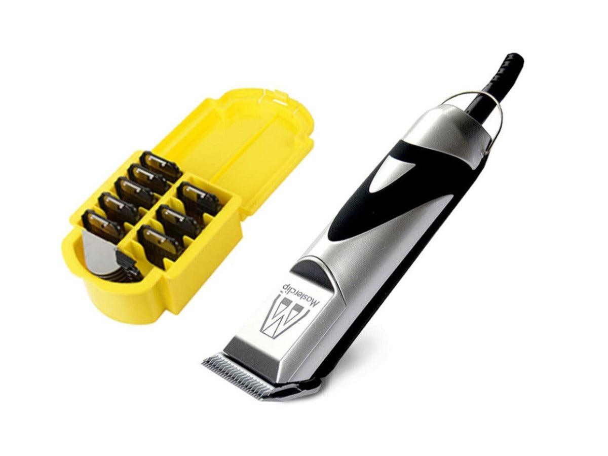 Ultimate Dog Clippers Set | Mains Powered Pedigree Pro with 9 comb guides - Masterclip